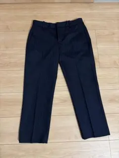 更に値下げ ZARA WOMAN ストライプパンツ ネイビー S スラックス