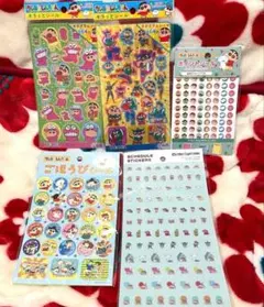 クレヨンしんちゃん セリア シール ステッカー まとめ売り セット