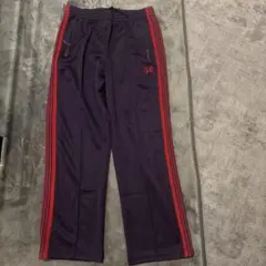 Needles トラックパンツ パープル×レッドのサムネイル