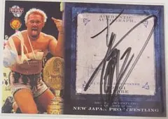 BBM プロレスカード 武藤敬司 直筆サインカード 全日本プロレス 2005