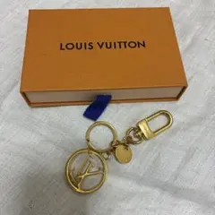 LOUIS VUITTON ルイヴィトン ポルトクレ LV イニシアル ゴールド