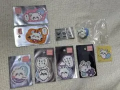 ちいかわ スマホに貼れるサイズ　ステッカー モモンガ 6枚 ノベルティ付