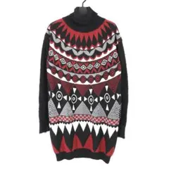 hazama 消えない何かのニットワンピース ハイネックオーバーニット hazama 消えない何かのニットワンピース ハイネックオーバーニット