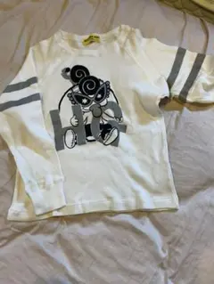 ヒステリックミニ　白　長袖　ロンT