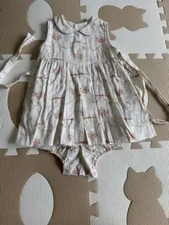 Baby Dior 花柄ドレスロンパース 90cmのサムネイル