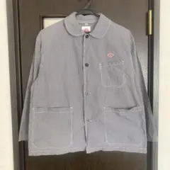 DANTON ダントン レディースワークジャケット ブルゾン ブルーLAサイズ 