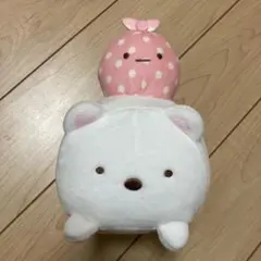 【値下げ】すみっコぐらし しろくま＆ふろしき 動くぬいぐるみ