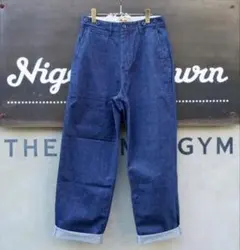 Nigel Cabourn LYBROファクトリージーンズ-12oz 34ブルーのサムネイル