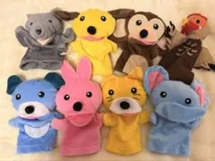 動物 パペット パクパク人形 保育 幼稚園 教材 知育