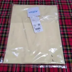 【新品未開封】エアリズム コットンTシャツ Lクリーム