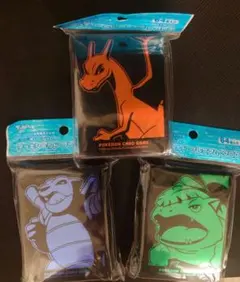 ポケモンカードゲーム　 デッキシールド　プレミアム・グロス　3点セット