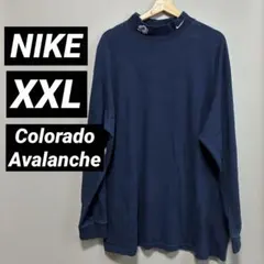 [レア刺繍]ナイキ NIKE × NHL コロラドアバランチ 2XL A-22