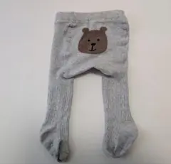 Baby GAP くまさん　タイツ　グレー