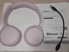 SONY ワイヤレスステレオヘッドセット WH-CH520 ピンク