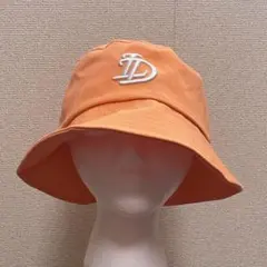 刺繍ロゴ入り バケットハット