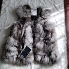 ★まあこ様専用★新品リアルフォックスファーベスト　ジレ　JAYRO
