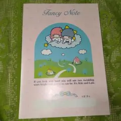 キキララ✩リトルツインスターズ✩ノート✩昭和レトロ★未使用