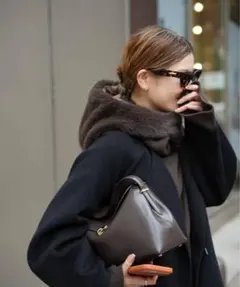 ドゥーズィエムクラス【CELERI/セルリ】FUR BALACLAVA 美品