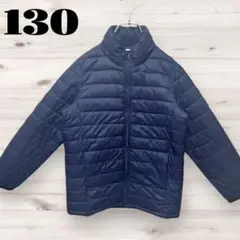 【ギャップキッズ】プリマロフト ジャケット 130 ネイビー 中綿 高機能