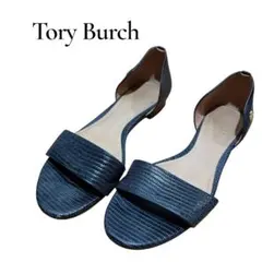 Tory Burch ダークブルー サンダルのサムネイル