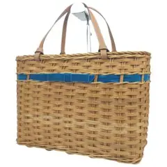 kate spade ケイトスペード かごバッグ トート ブルーリボン