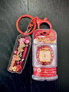 たまごっちカスタムキーリング　ケーたま（リンゴレッド）未使用のサムネイル