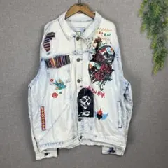 MAISON NOIR メゾンノアール デニム ジャケット 刺繍 派手