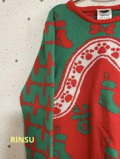 クリスマス ニット 古着