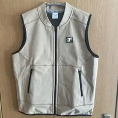 良品　チャンピオンゴルフ　保温　撥水　防風 ダブルジップ　ベスト　XL