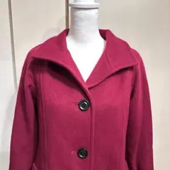 BOSCH　コート　ワインレッド　サイズ38 ak619