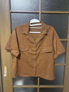 INGNI ブラウス トップス ブラウン Mサイズ