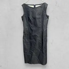 t1759【アンタイトル】ノースリーブワンピース　ひざ丈　日本製　レディース