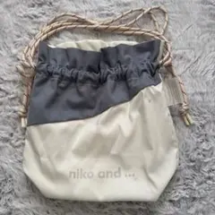 niko and ... ショルダーバッグ ホワイト/グレー