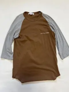 コムデギャルソンシャツ ラグラン 7分袖カットソー ロゴ入りTシャツのサムネイル