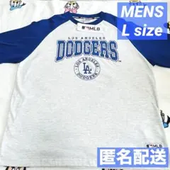 【匿名配送】MLB ロサンゼルス・ドジャース ラグランTシャツ メンズ L 新品
