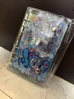 エンジェルブルーA6シャカシャカノート　シール帳 カバー