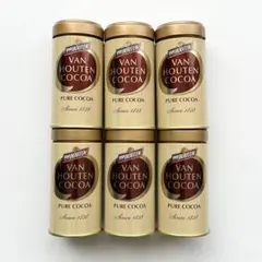 VAN HOUTEN バンホーテン ピュア ココア 100g × 6缶のサムネイル