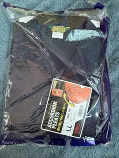 アコーディオンプリーツ オーバーオール ネイビー LLサイズ 桑和