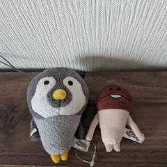 おさわり探偵 なめこ栽培キット ぬいぐるみ マスコットペンギンなめこ 2種セット