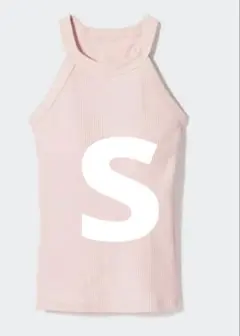 着用1回のみ　ホルターネックブラタンクトップ ピンク　s