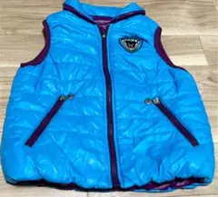 新品　ミキハウス　ダブルB  リバーシブルベスト　120サイズ