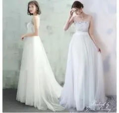 ウェディングドレス Aライン