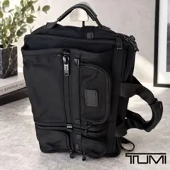 タグ付き未使用✨TUMIビジネスバッグ2層2way マチ拡張 26141DH 黒