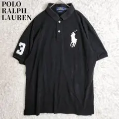 ポロラルフローレン　ビッグポニー　ポロシャツ　刺繍　半袖　y2k 大きいサイズ