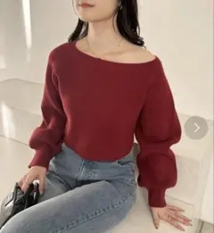 one after another NICE CLAUP ニット