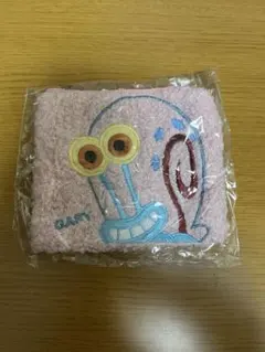 スポンジボブ　ガチャガチャ　ポーチ　カーニ ゲイリー パトリック スクエアポーチ