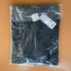 ユニクロ　ソフトニットフリースモックネックT