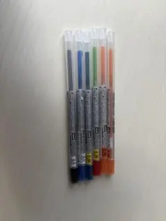 ボールペン替え芯 6本セット 0.5mm.0.38mm.0.28mm