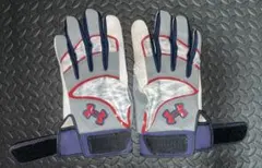 アンダーアーマー　バッティング手袋　Lサイズ