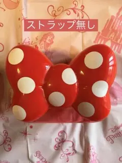 東京ディズニーリゾート ミニー ポップコーンバケット 赤 リボン ドット ランド